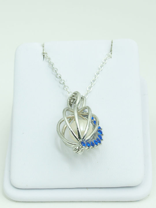 Keepsake Blue Gem Pendant