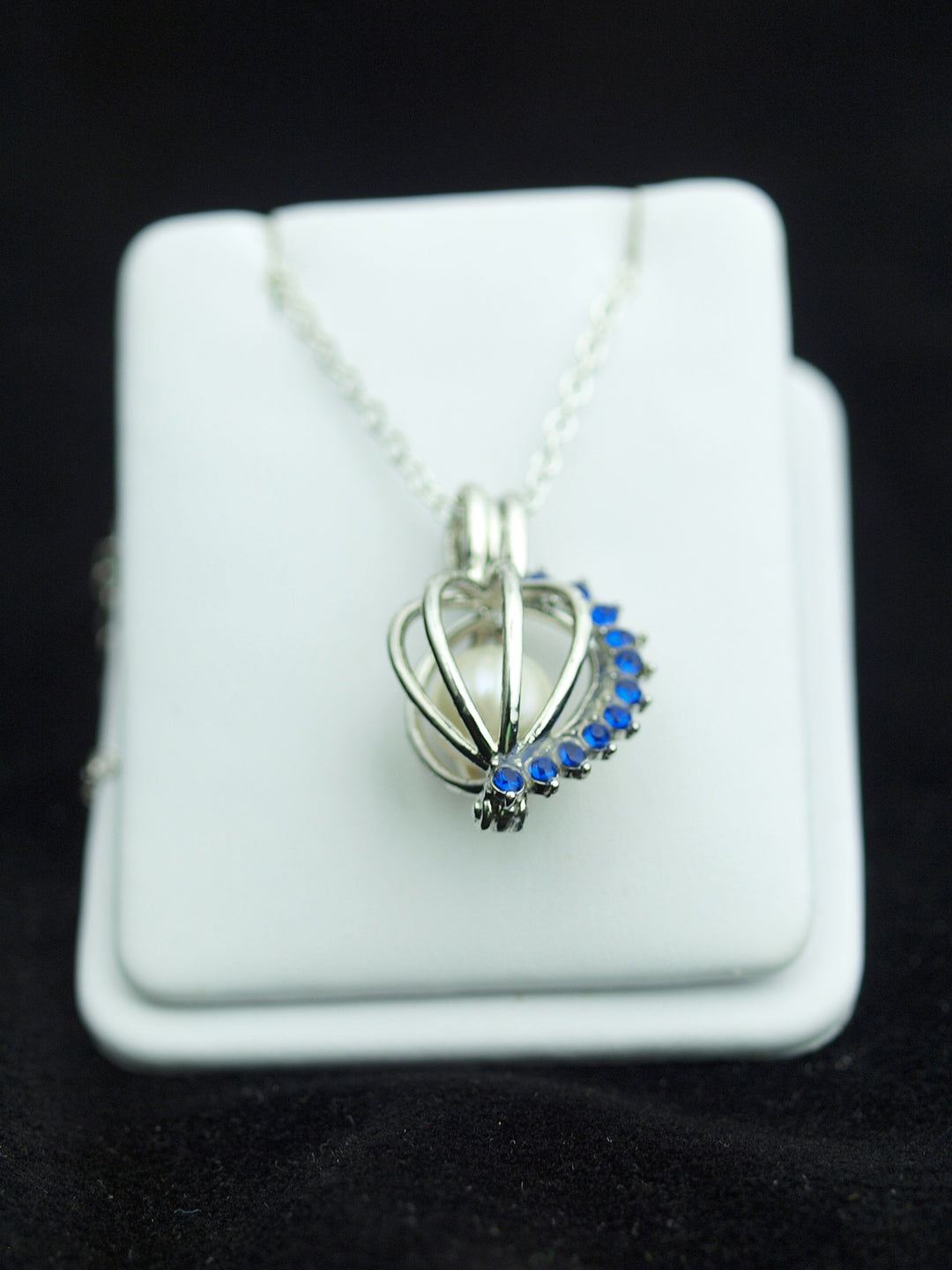 Keepsake Blue Gem Pendant
